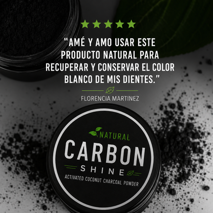 Blanqueador Dental Carbón Activado Sabor Coco